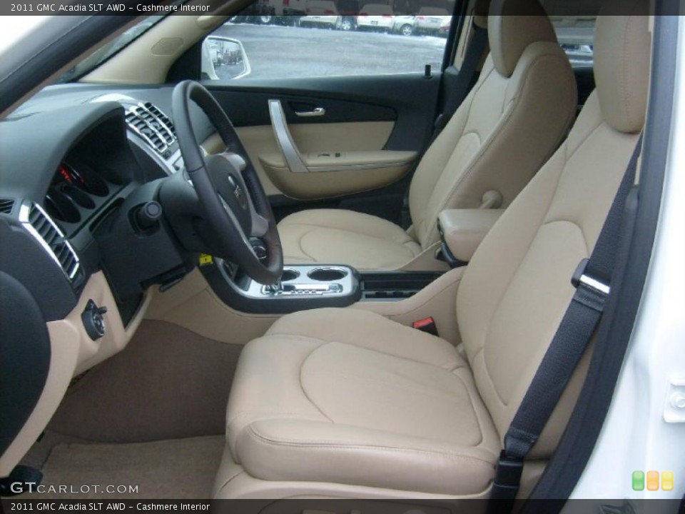 Cashmere Interior Photo for the 2011 GMC Acadia SLT AWD #43435591