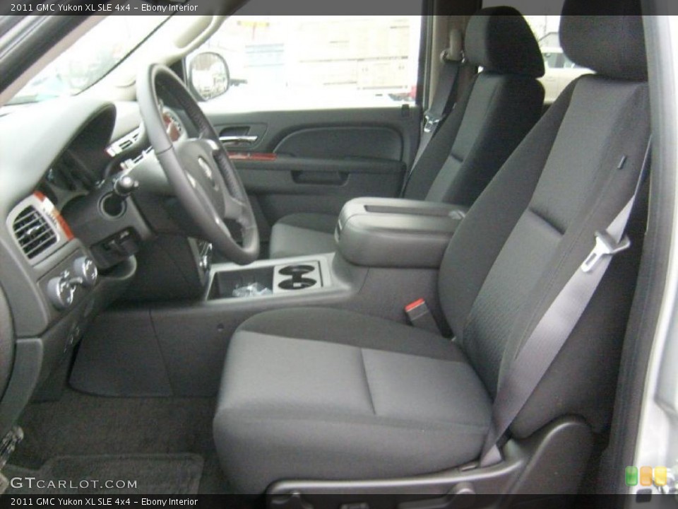 Ebony Interior Photo for the 2011 GMC Yukon XL SLE 4x4 #43435911