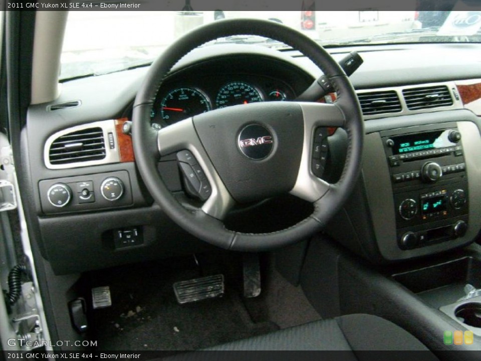 Ebony Interior Dashboard for the 2011 GMC Yukon XL SLE 4x4 #43435983