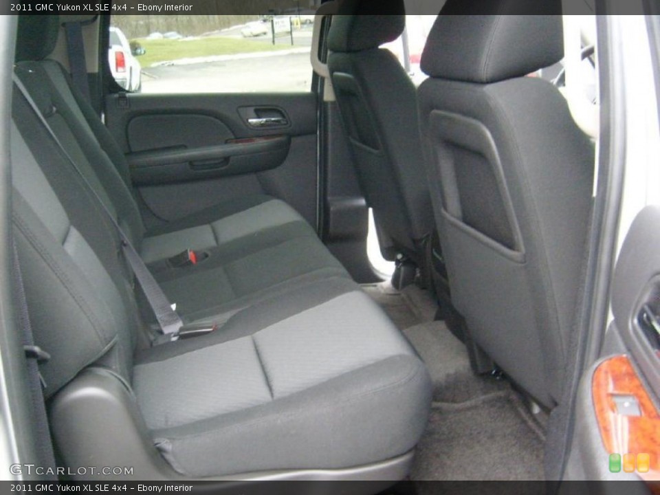 Ebony Interior Photo for the 2011 GMC Yukon XL SLE 4x4 #43436019