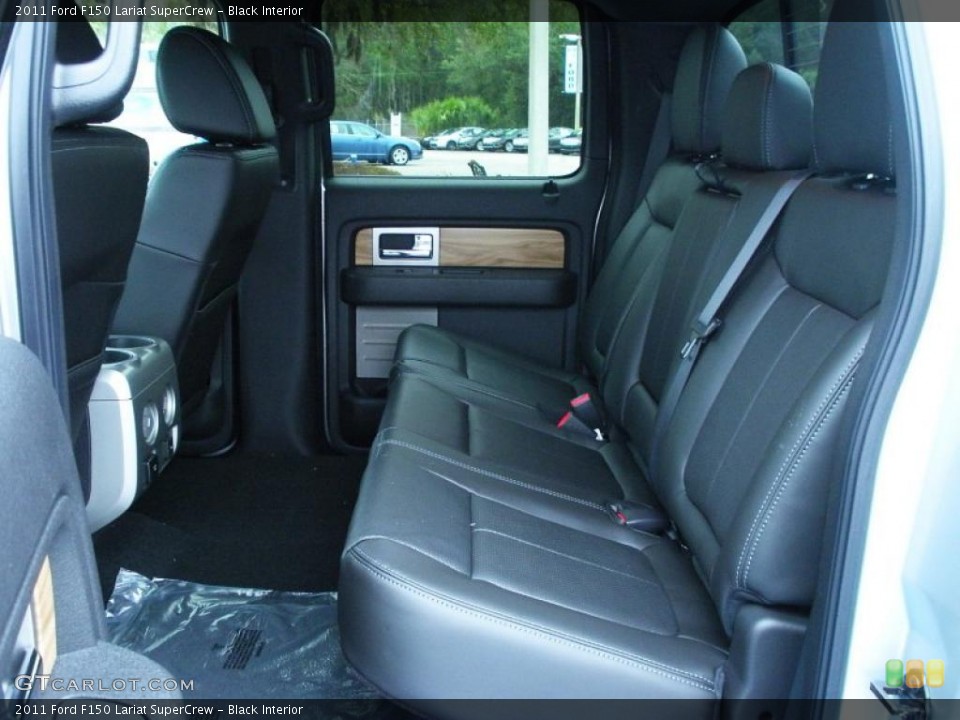 Black Interior Photo for the 2011 Ford F150 Lariat SuperCrew #43436155