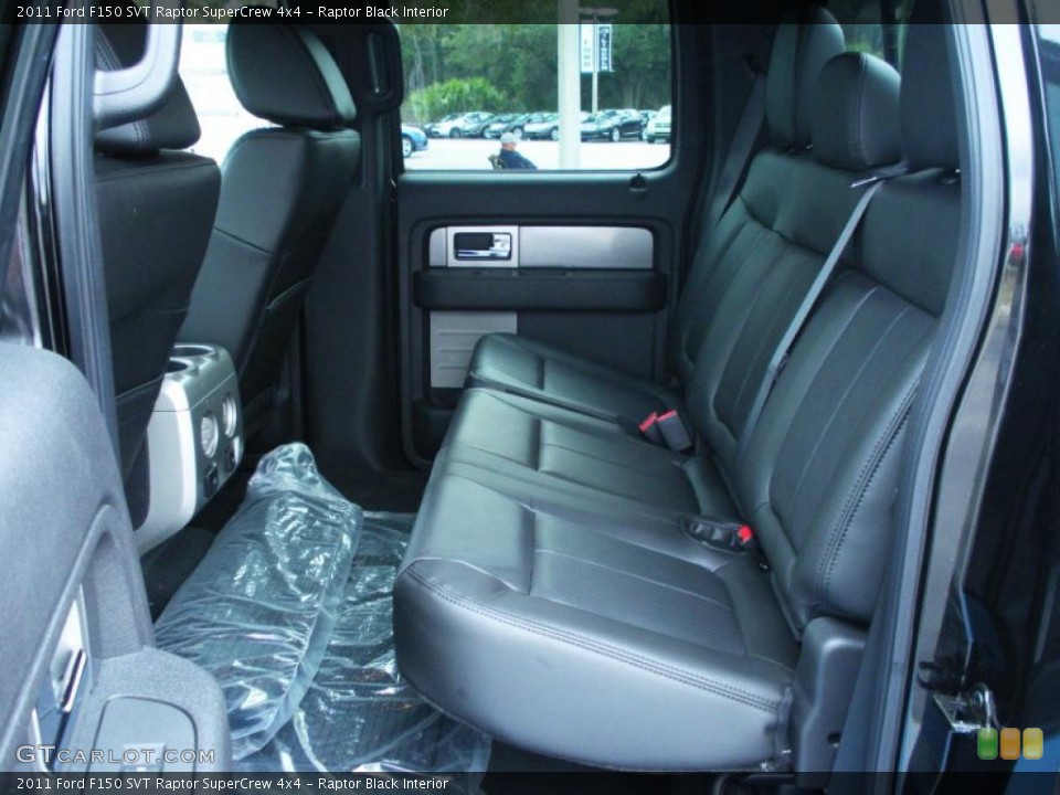 Raptor Black Interior Photo for the 2011 Ford F150 SVT Raptor SuperCrew 4x4 #43436395