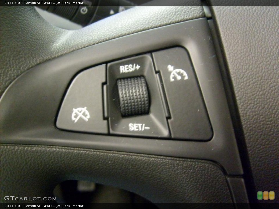 Jet Black Interior Controls for the 2011 GMC Terrain SLE AWD #43436647