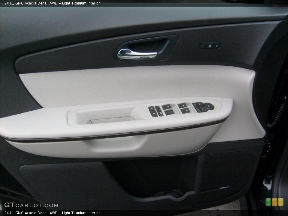 Light Titanium Interior Door Panel for the 2011 GMC Acadia Denali AWD #43436801