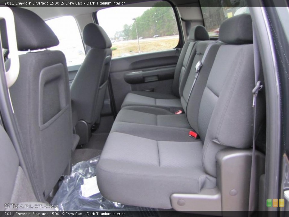Dark Titanium Interior Photo for the 2011 Chevrolet Silverado 1500 LS Crew Cab #43437123