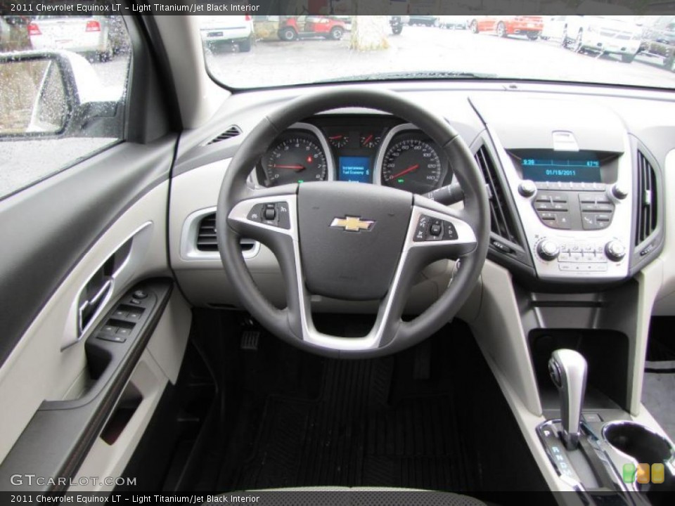 Light Titanium/Jet Black Interior Dashboard for the 2011 Chevrolet Equinox LT #43437391