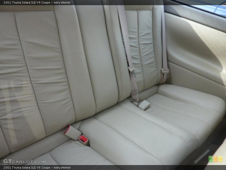 Ivory Interior Photo for the 2001 Toyota Solara SLE V6 Coupe #43439214