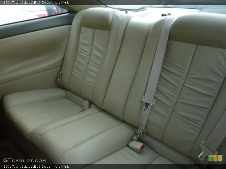 Ivory Interior Photo for the 2001 Toyota Solara SLE V6 Coupe #43439226