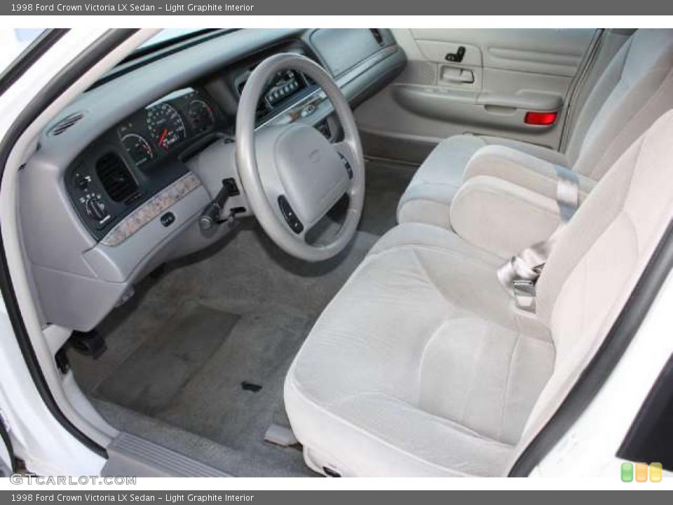 Light Graphite Interior Photo for the 1998 Ford Crown Victoria LX Sedan #43442088