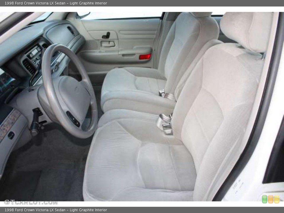 Light Graphite Interior Photo for the 1998 Ford Crown Victoria LX Sedan #43442096