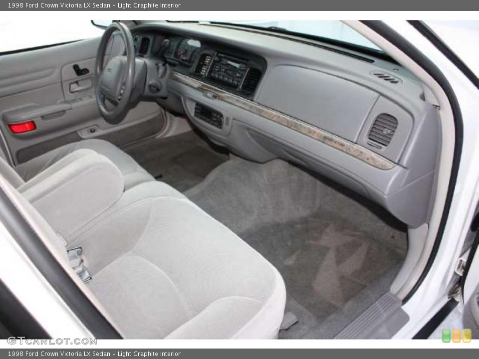 Light Graphite Interior Photo for the 1998 Ford Crown Victoria LX Sedan #43442340