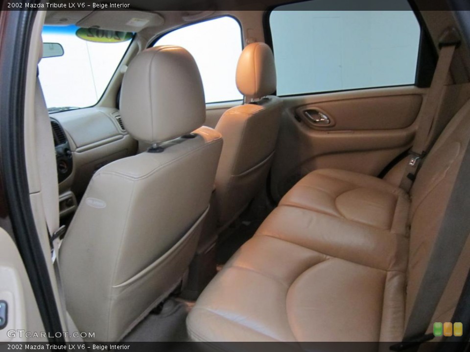 Beige Interior Photo for the 2002 Mazda Tribute LX V6 #43445376