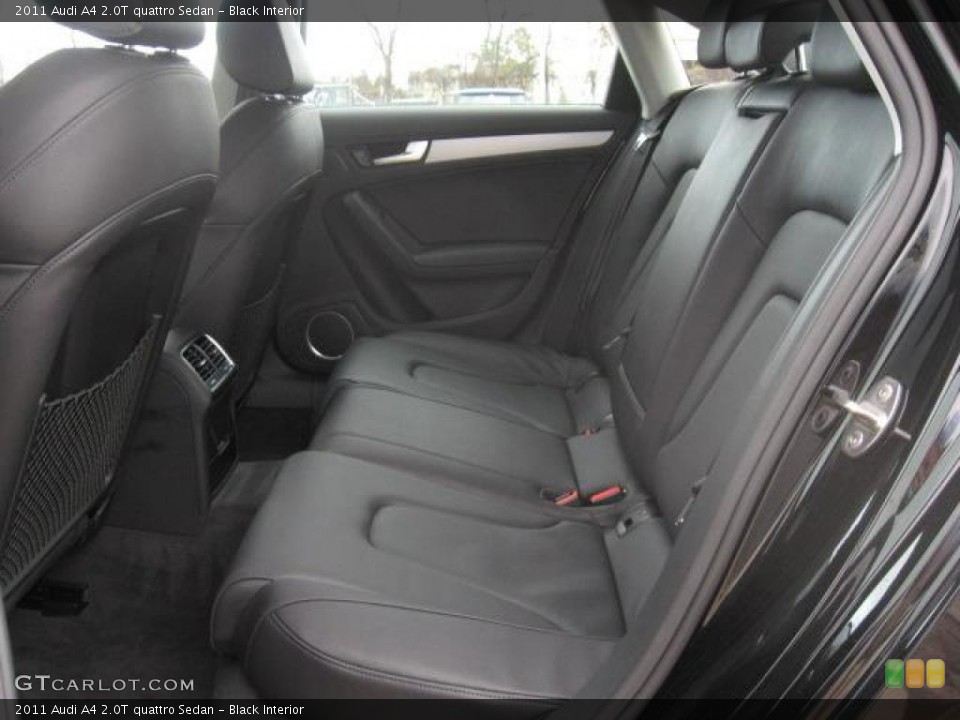 Black Interior Photo for the 2011 Audi A4 2.0T quattro Sedan #43446410