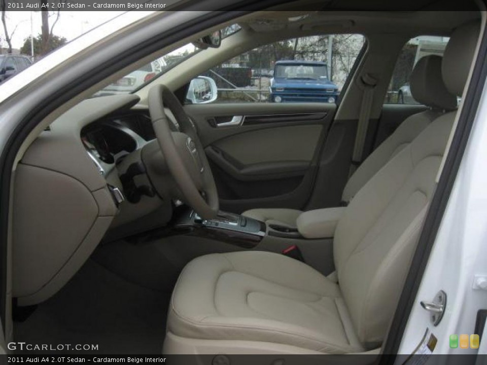 Cardamom Beige Interior Photo for the 2011 Audi A4 2.0T Sedan #43446800