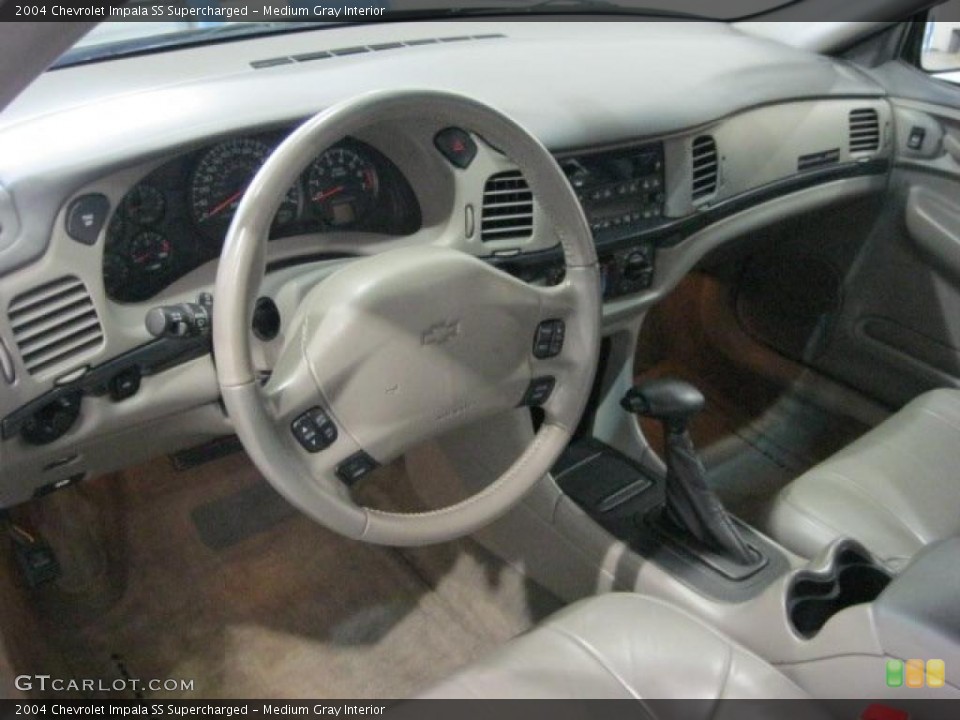 Medium Gray Interior Prime Interior for the 2004 Chevrolet Impala SS Supercharged #43452192