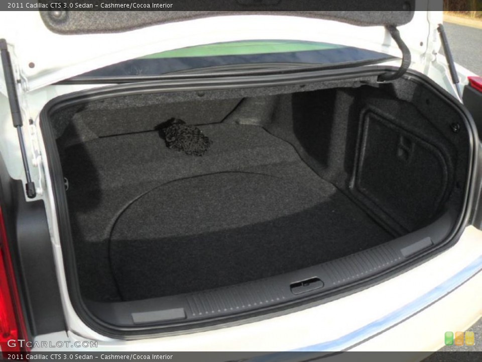 Cashmere/Cocoa Interior Trunk for the 2011 Cadillac CTS 3.0 Sedan #43457376
