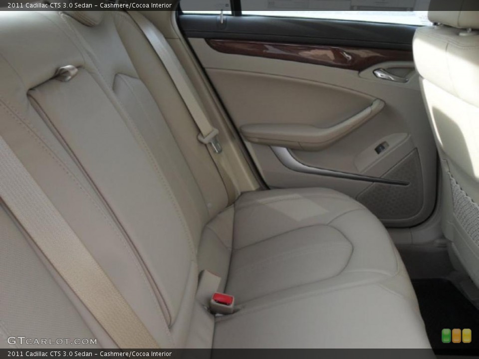Cashmere/Cocoa Interior Photo for the 2011 Cadillac CTS 3.0 Sedan #43457392