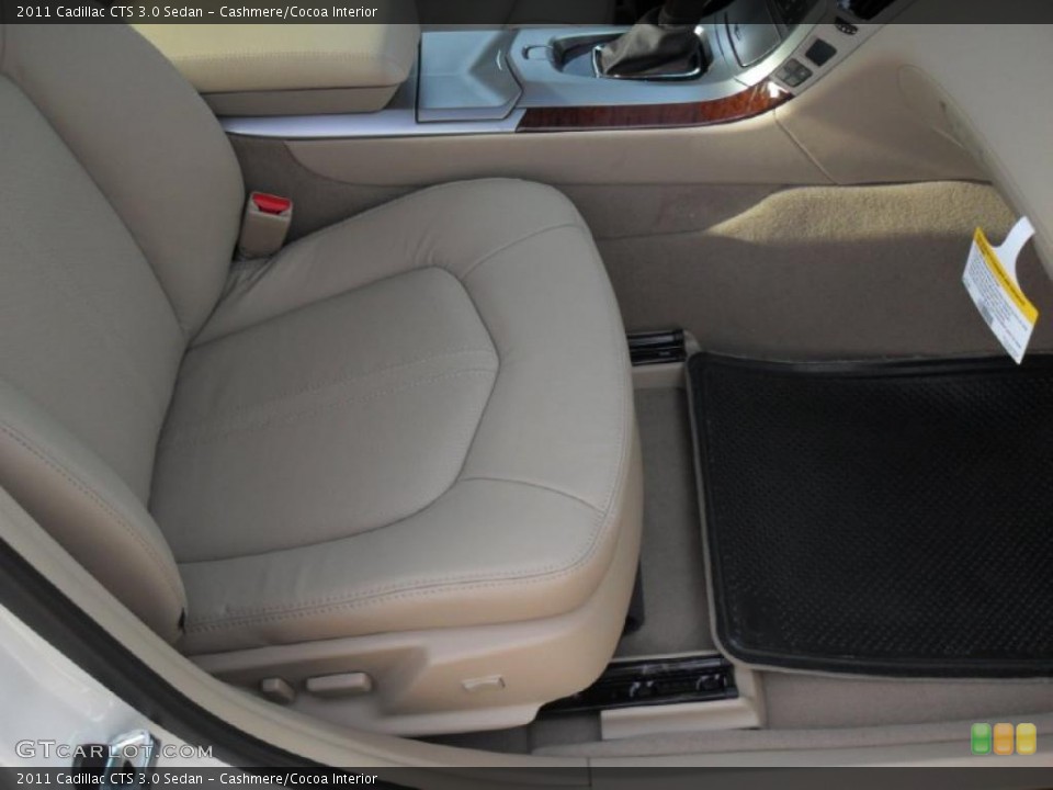 Cashmere/Cocoa Interior Photo for the 2011 Cadillac CTS 3.0 Sedan #43457412