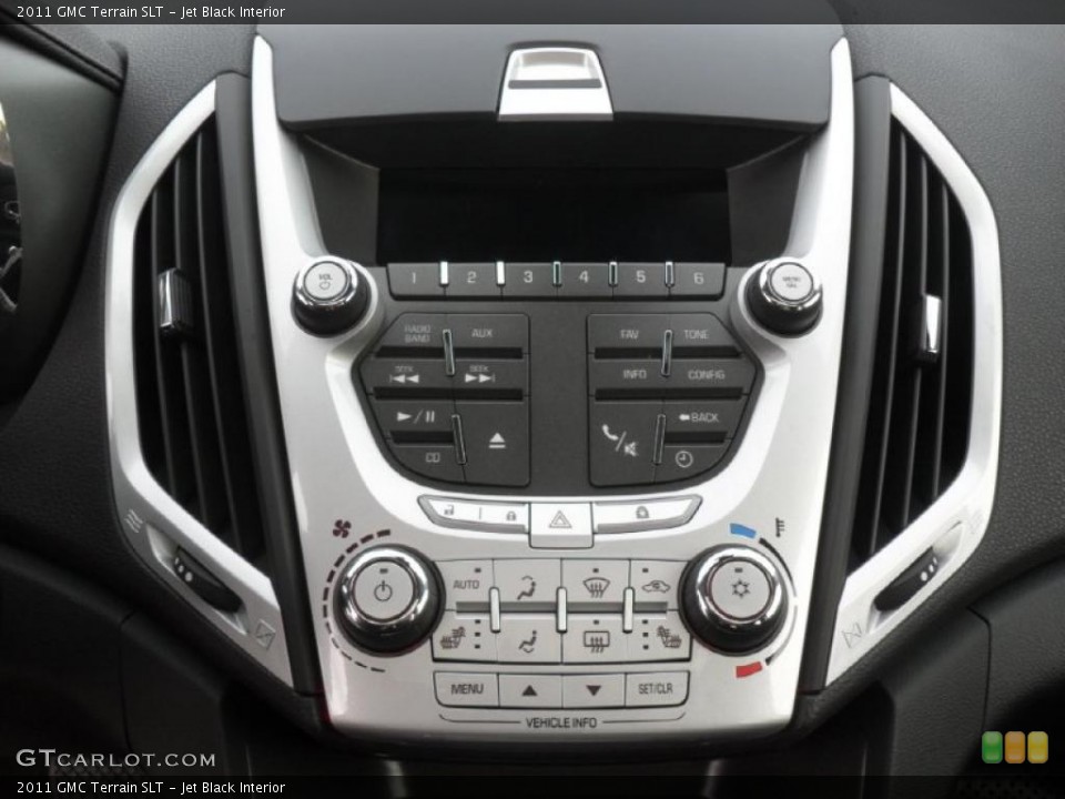 Jet Black Interior Controls for the 2011 GMC Terrain SLT #43460488