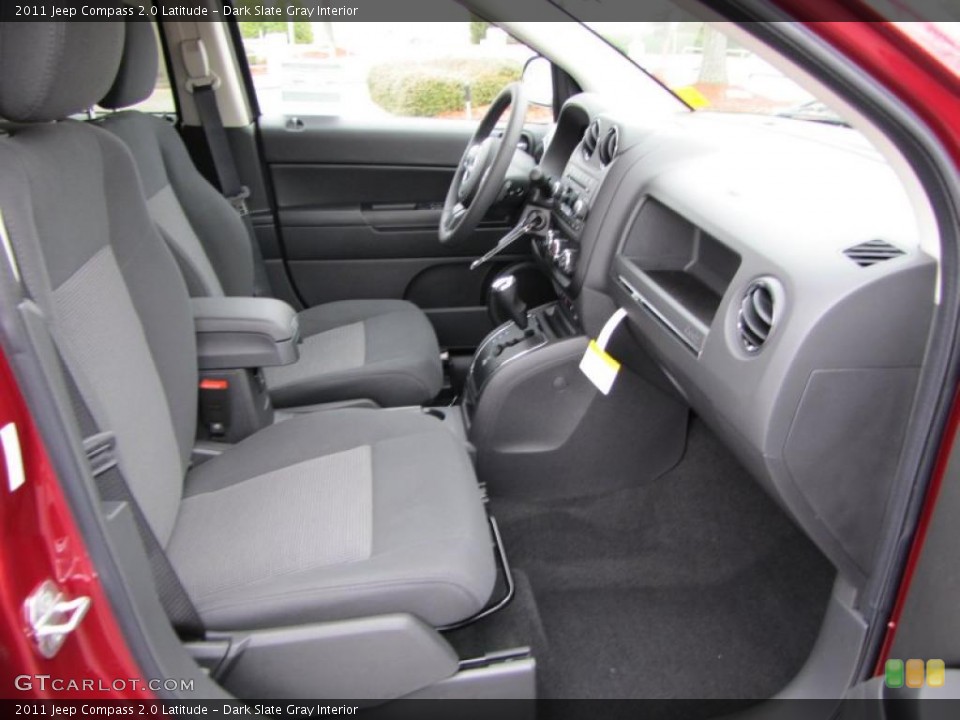 Dark Slate Gray Interior Photo for the 2011 Jeep Compass 2.0 Latitude #43461820