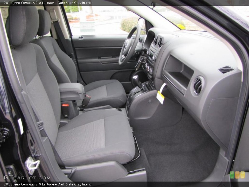 Dark Slate Gray Interior Photo for the 2011 Jeep Compass 2.0 Latitude #43462070