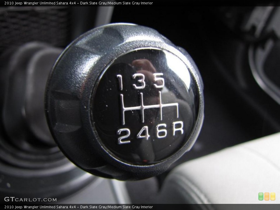 Dark Slate Gray/Medium Slate Gray Interior Transmission for the 2010 Jeep Wrangler Unlimited Sahara 4x4 #43463730