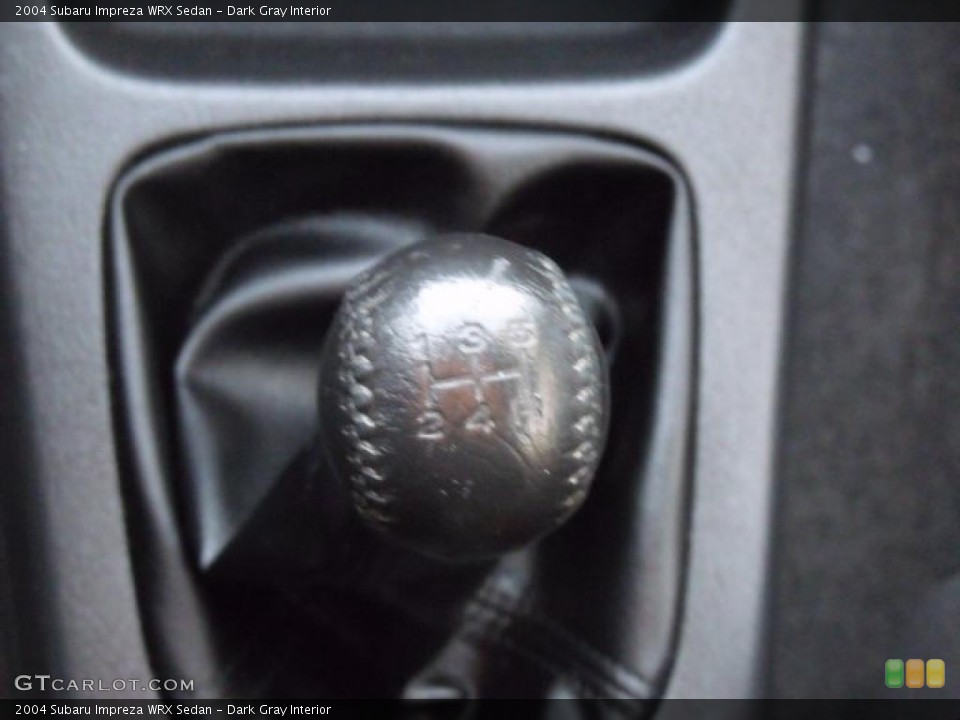 Dark Gray Interior Transmission for the 2004 Subaru Impreza WRX Sedan #43466982