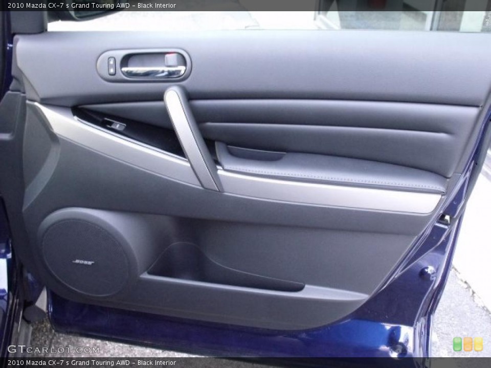 Black Interior Door Panel for the 2010 Mazda CX-7 s Grand Touring AWD #43467890