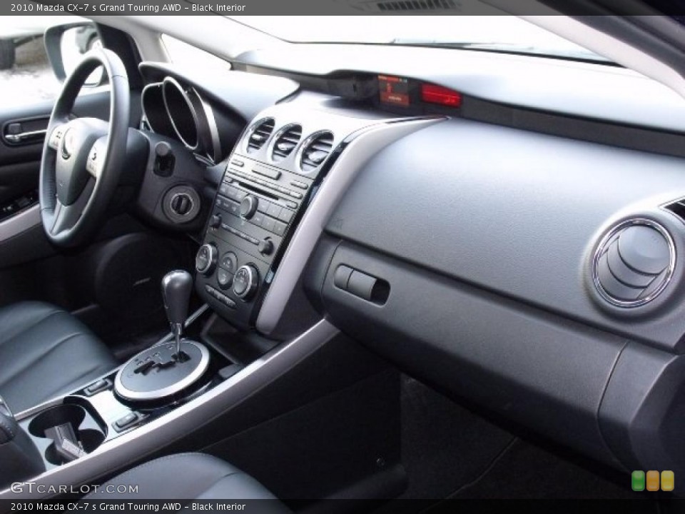 Black Interior Dashboard for the 2010 Mazda CX-7 s Grand Touring AWD #43467906