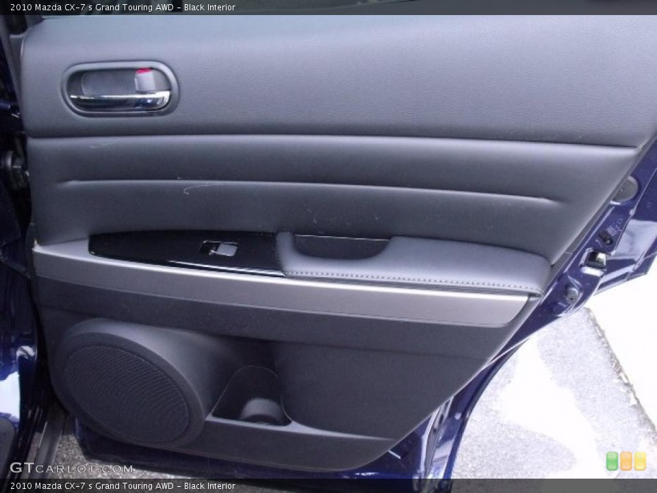 Black Interior Door Panel for the 2010 Mazda CX-7 s Grand Touring AWD #43467950