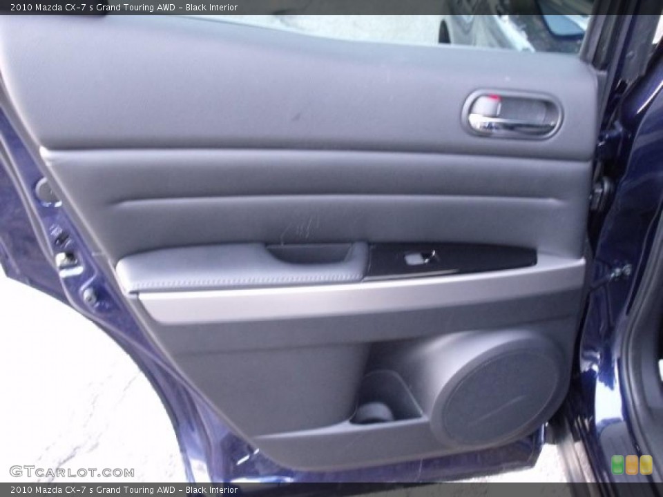 Black Interior Door Panel for the 2010 Mazda CX-7 s Grand Touring AWD #43468030