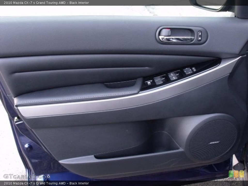 Black Interior Door Panel for the 2010 Mazda CX-7 s Grand Touring AWD #43468058
