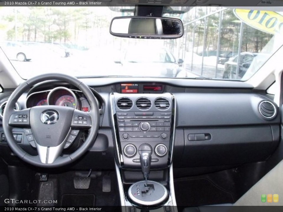 Black Interior Dashboard for the 2010 Mazda CX-7 s Grand Touring AWD #43468114