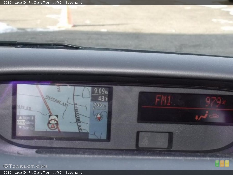 Black Interior Navigation for the 2010 Mazda CX-7 s Grand Touring AWD #43468218