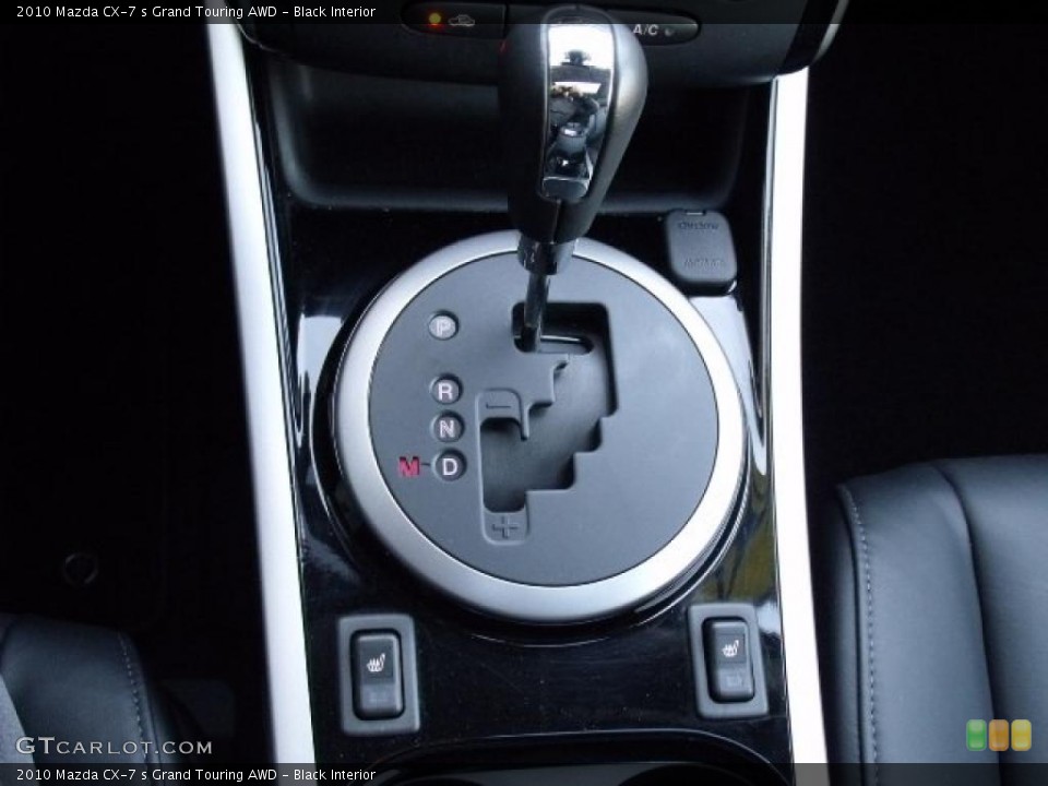 Black Interior Transmission for the 2010 Mazda CX-7 s Grand Touring AWD #43468318