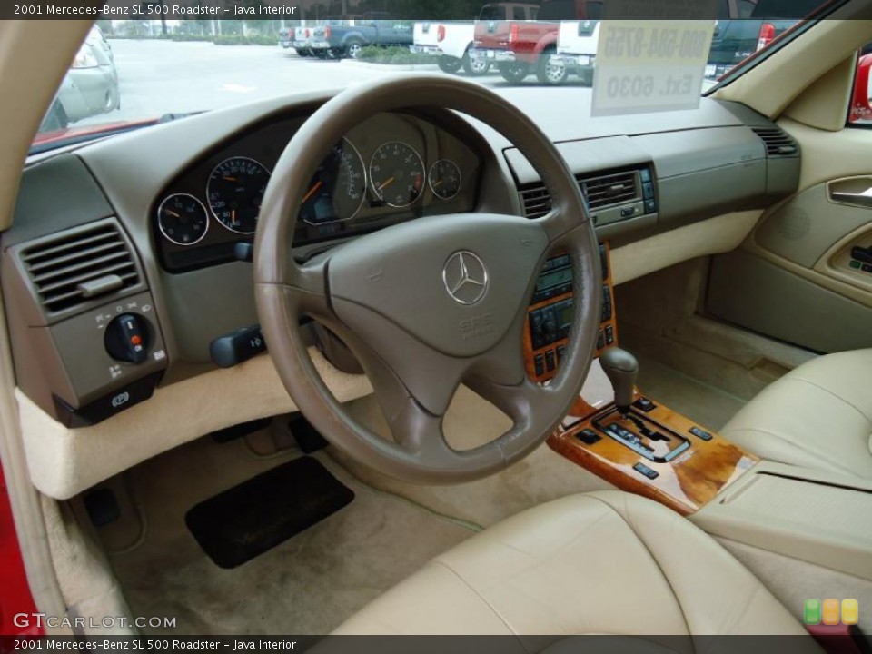 Java Interior Prime Interior for the 2001 Mercedes-Benz SL 500 Roadster #43473970