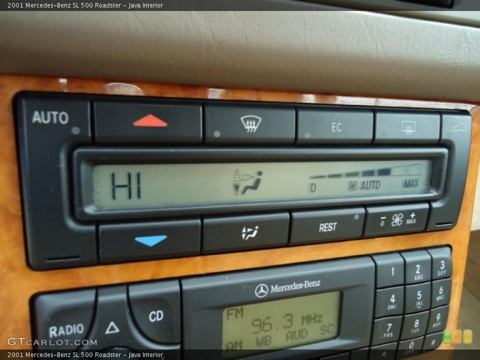 Java Interior Controls for the 2001 Mercedes-Benz SL 500 Roadster #43474324