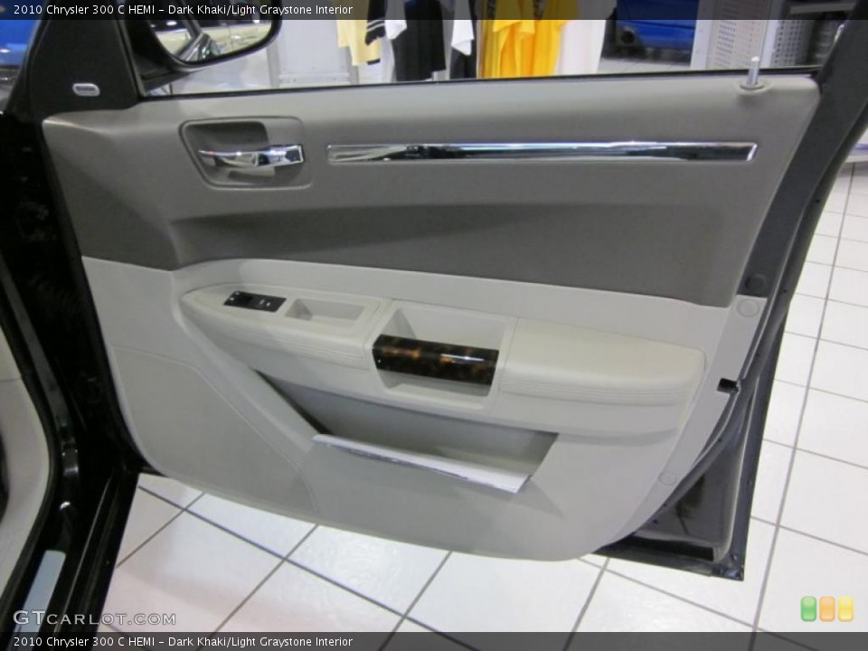 Dark Khaki/Light Graystone Interior Door Panel for the 2010 Chrysler 300 C HEMI #43475206