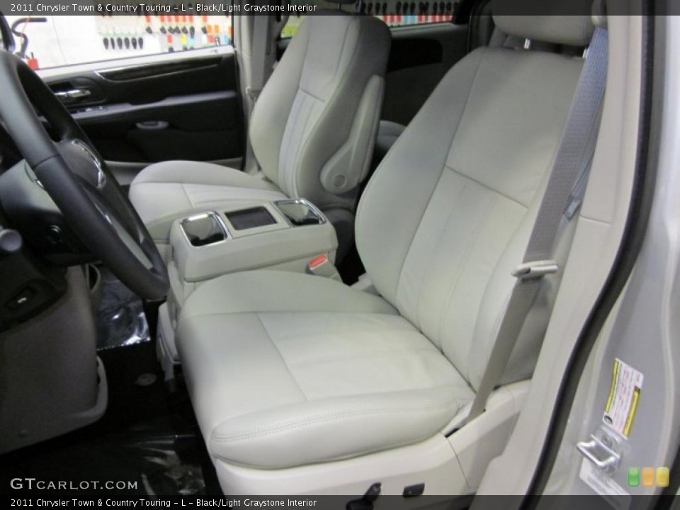 Black/Light Graystone Interior Photo for the 2011 Chrysler Town & Country Touring - L #43475682
