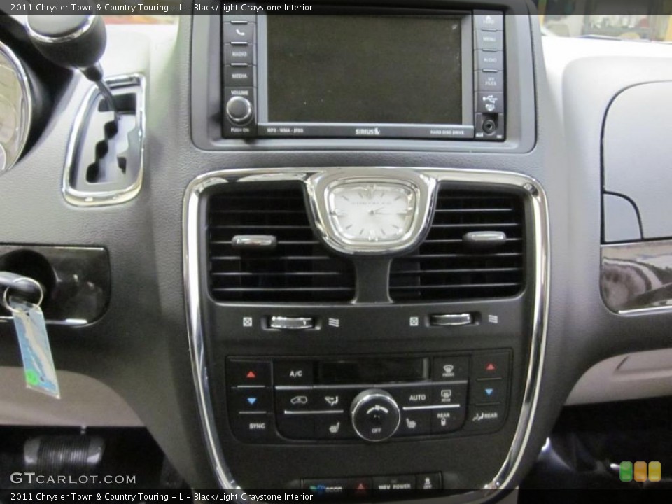 Black/Light Graystone Interior Controls for the 2011 Chrysler Town & Country Touring - L #43475742