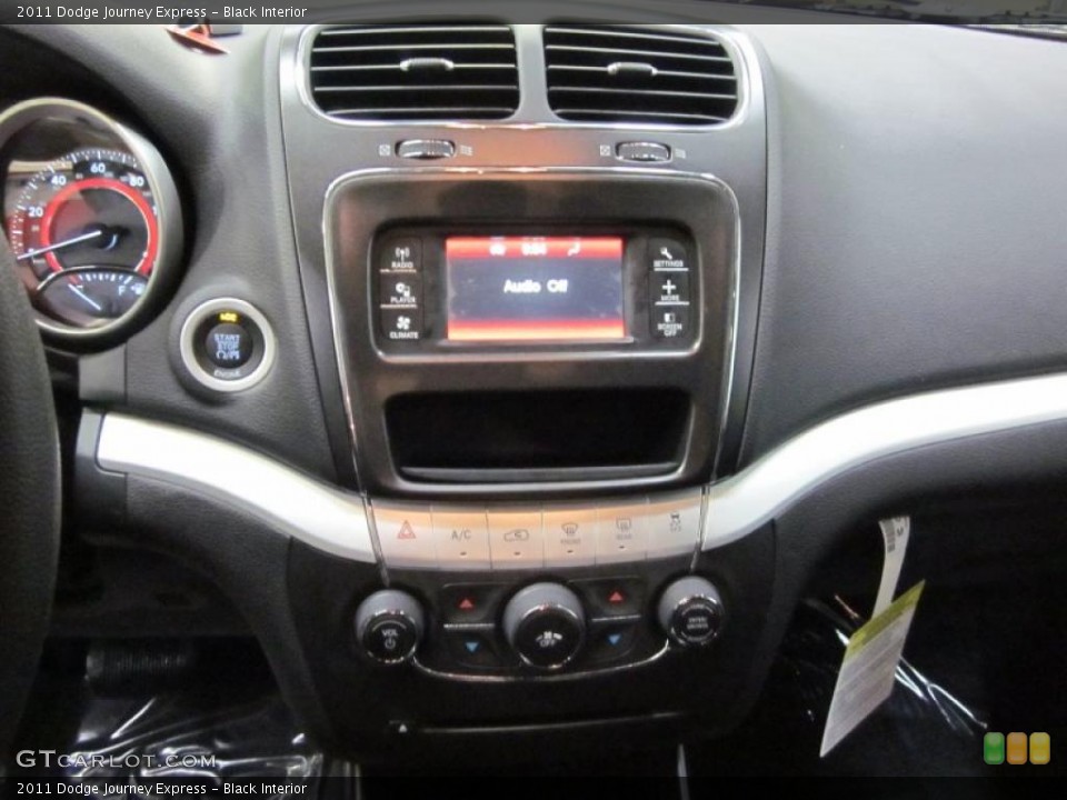 Black Interior Controls for the 2011 Dodge Journey Express #43476450