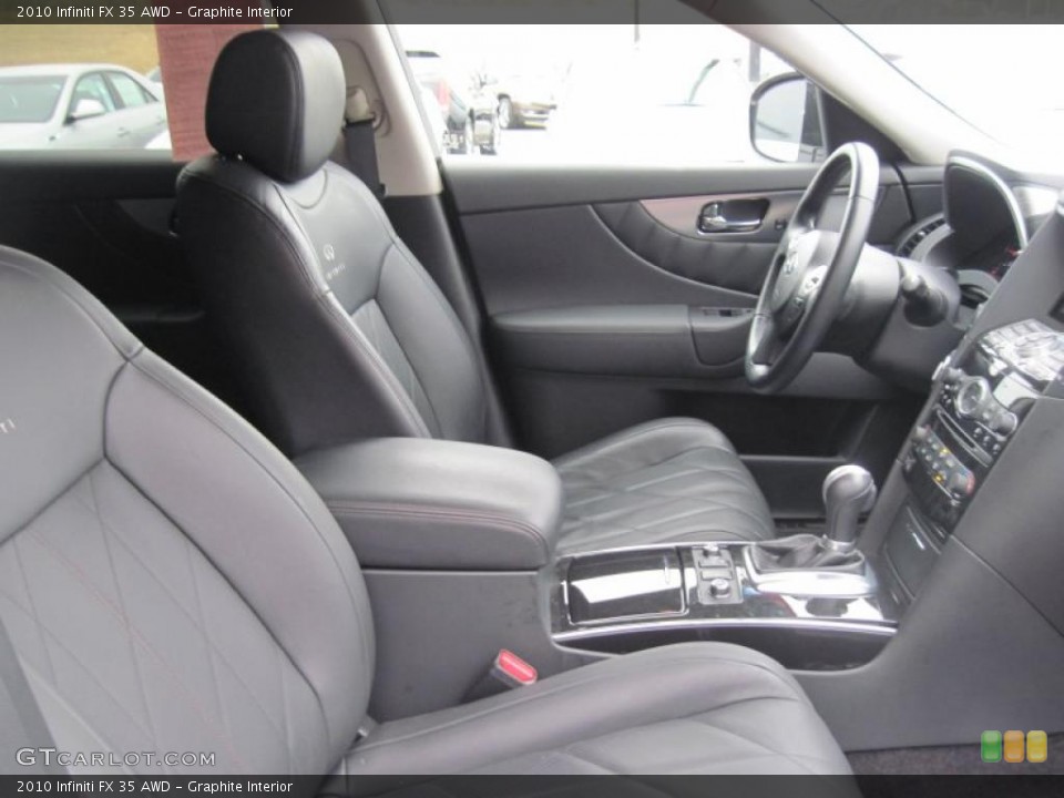 Graphite Interior Photo for the 2010 Infiniti FX 35 AWD #43484107