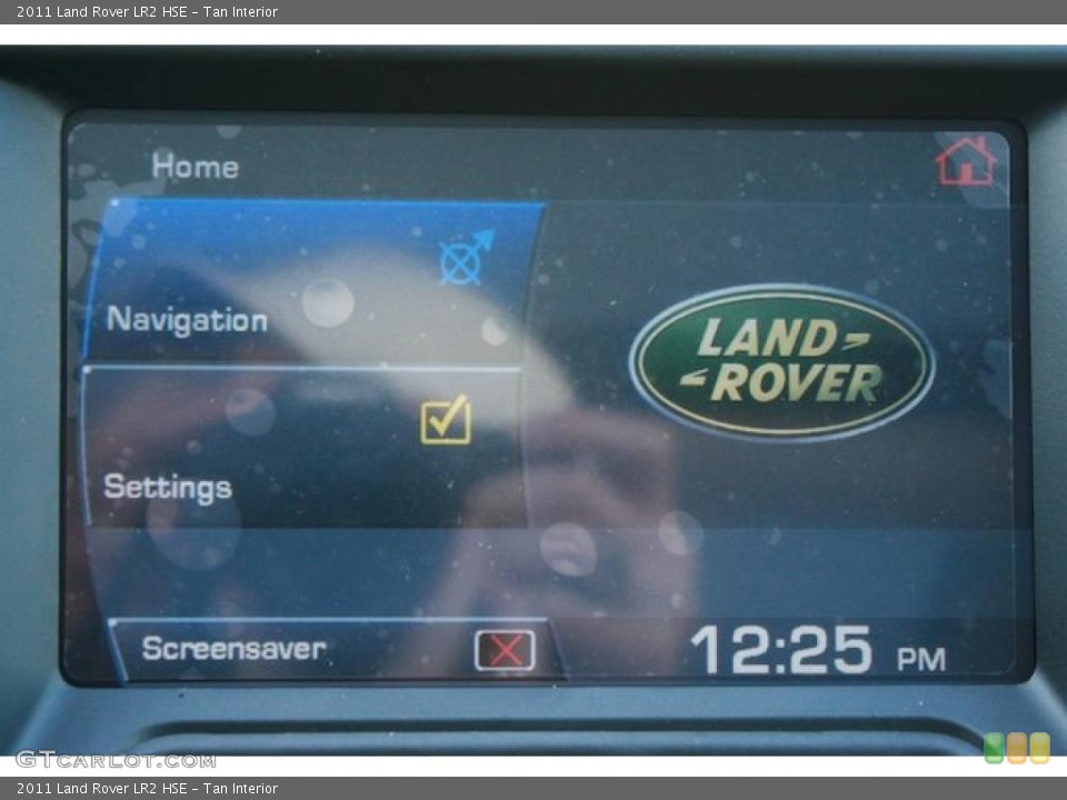 Tan Interior Navigation for the 2011 Land Rover LR2 HSE #43486120