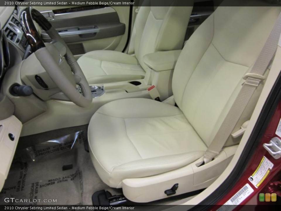 Medium Pebble Beige/Cream Interior Photo for the 2010 Chrysler Sebring Limited Sedan #43486676