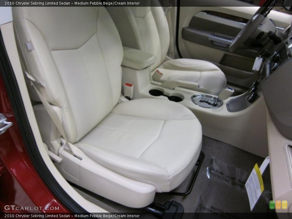 Medium Pebble Beige/Cream Interior Photo for the 2010 Chrysler Sebring Limited Sedan #43486972