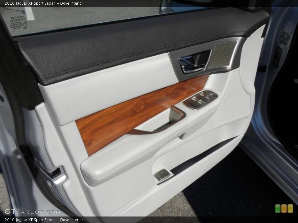 Dove Interior Door Panel for the 2010 Jaguar XF Sport Sedan #43488820