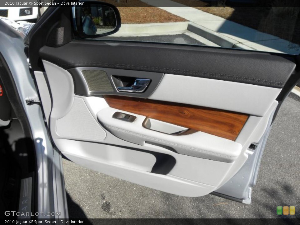 Dove Interior Door Panel for the 2010 Jaguar XF Sport Sedan #43488884