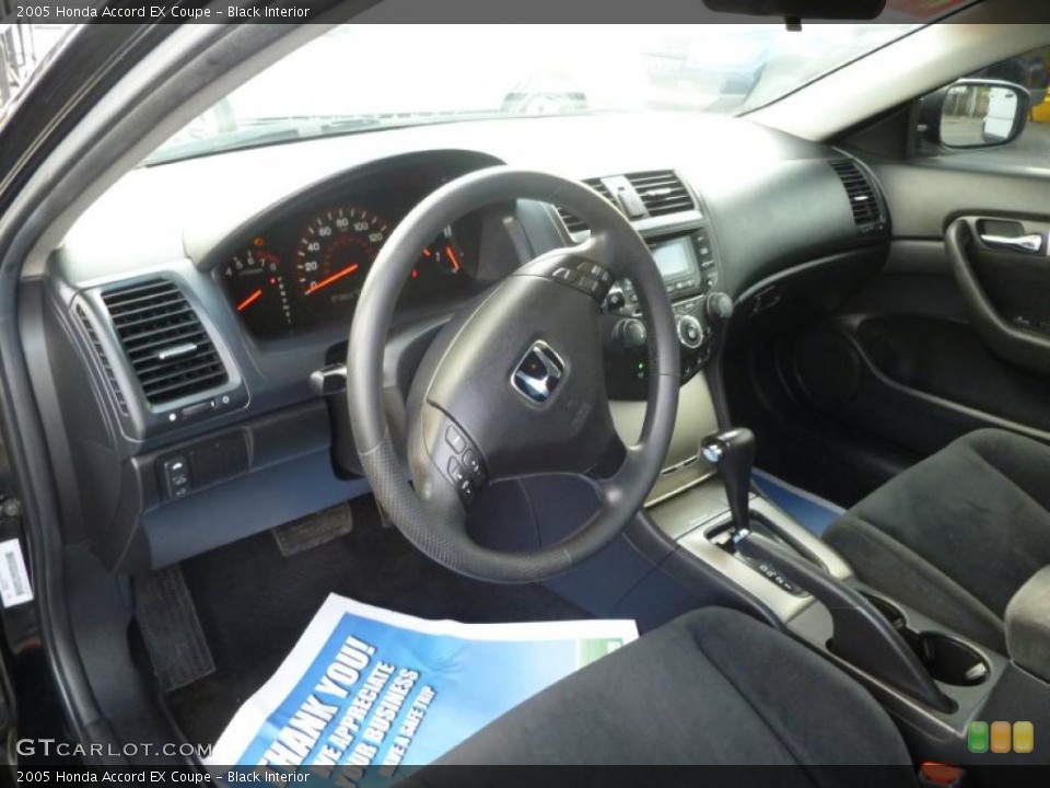 Black Interior Photo for the 2005 Honda Accord EX Coupe #43491664