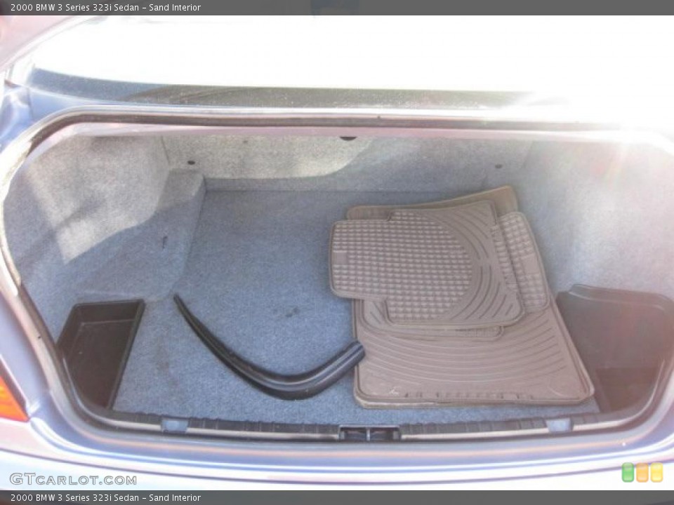 Sand Interior Trunk for the 2000 BMW 3 Series 323i Sedan #43493769