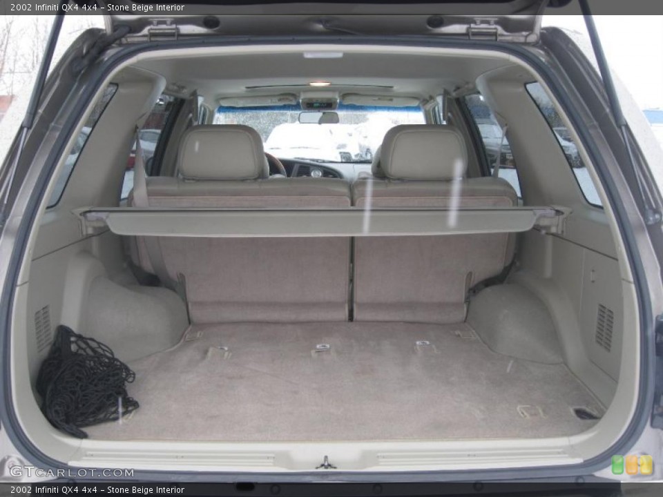 Stone Beige Interior Trunk for the 2002 Infiniti QX4 4x4 #43497166